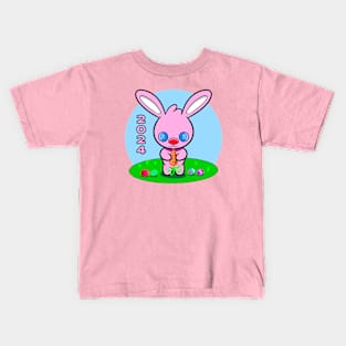 Easter 2024 - Bunny With Carrot Kids T-Shirt